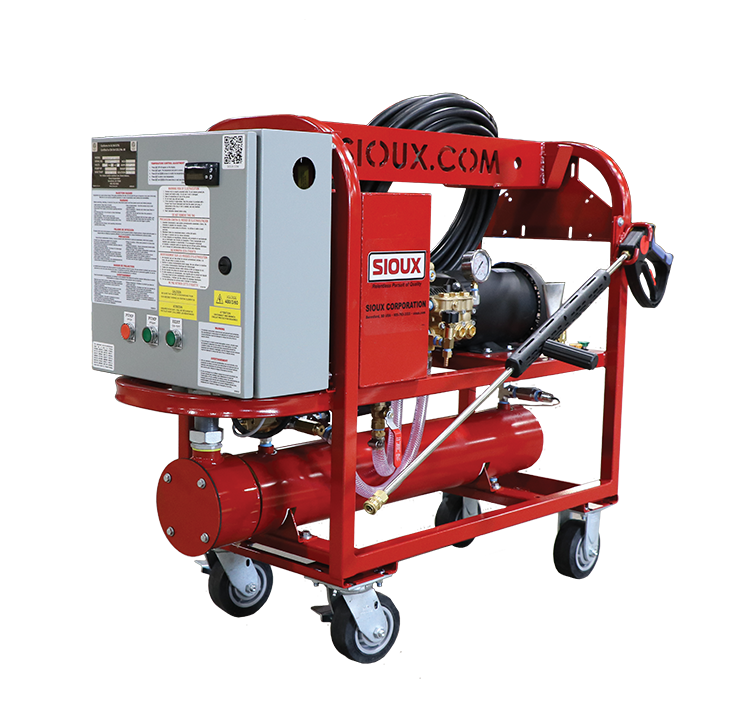 220V Electric Pressure Washer & Steam Cleaner Model E2HS1000-220V